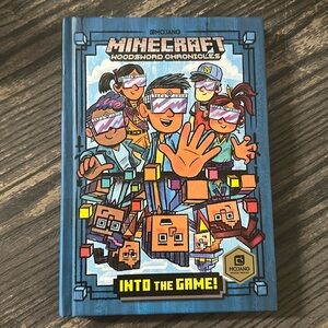 4/$10 Minecraft Woodsword Chronicles  “Into the game!” Book